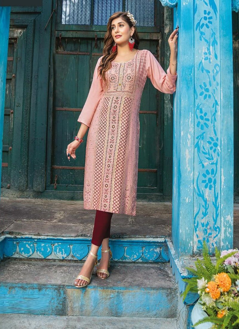 Heritage Kimaya 4 Regular Wear Wholesale Designer Kurtis
